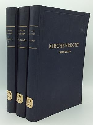 LEHRBUCH DES KIRCHENRECHTS auf Grund des Codex Iuris Canonici, Volumes I-III