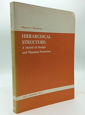 Seller image for HIERARCHICAL STRUCTURE: A Model of Design and Planning Processes for sale by Kubik Fine Books Ltd., ABAA
