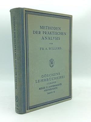 Seller image for METHODEN DER PRAKTISCHEN ANALYSIS for sale by Kubik Fine Books Ltd., ABAA