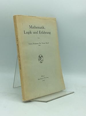 Seller image for MATHEMATIK, LOGIK UND ERFAHRUNG for sale by Kubik Fine Books Ltd., ABAA