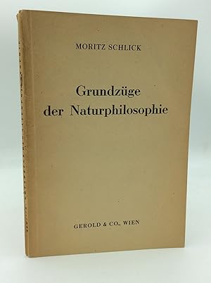 Bild des Verkufers fr GRUNDZUGE DER NATURPHILOSOPHIE zum Verkauf von Kubik Fine Books Ltd., ABAA