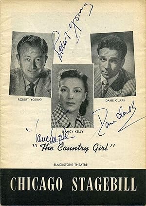 Bild des Verkufers fr Signed Blackstone Theatre Program; The Country Girl zum Verkauf von Kurt Gippert Bookseller (ABAA)