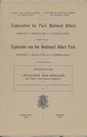 Seller image for Introduction  l'cologie des onguls du parc national Albert for sale by LIBRAIRIE GIL-ARTGIL SARL