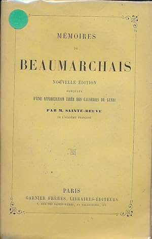 Image du vendeur pour Mmoires de Beaumarchais dans l'affaire Goezman mis en vente par LIBRAIRIE GIL-ARTGIL SARL