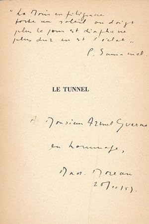 Imagen del vendedor de Le tunnel suivi de la naissance du cerf a la venta por LIBRAIRIE GIL-ARTGIL SARL