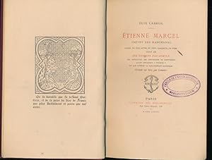Bild des Verkufers fr Etienne Marcel, prvot des marchands zum Verkauf von LIBRAIRIE GIL-ARTGIL SARL