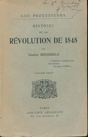 Seller image for Histoire de la Rvolution de 1848 for sale by LIBRAIRIE GIL-ARTGIL SARL