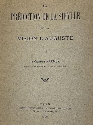 Immagine del venditore per LE PREDICTION DE LA SYBILLE ET LA VISION D'AUGUSTE venduto da LIBRAIRIE GIL-ARTGIL SARL