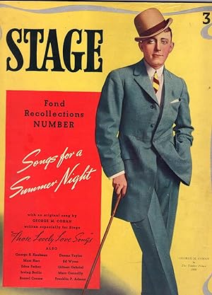 THE STAGE, FOND RECOLLECTIONS NUMBER. Issue of August 1938