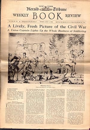 Seller image for The New York Herald Tribune Weekly Book Review; Volume 22, No. 46: July 7, 1946 for sale by Dorley House Books, Inc.