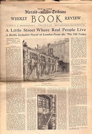 Seller image for The New York Herald Tribune Weekly Book Review; Volume 22, No. 45: June 30, 1946 for sale by Dorley House Books, Inc.