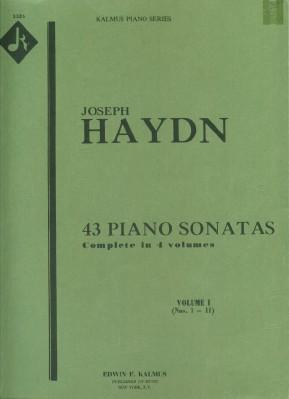 43 Piano Sonatas Complete in 4 Volumes