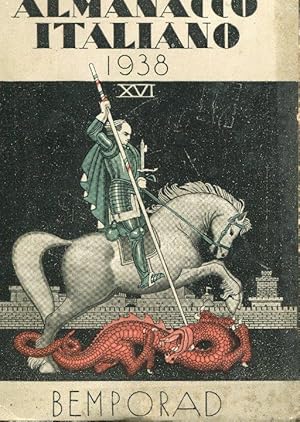 ALMANACCO ITALIANO, piccola enciclopedia popolare ANNO 1938, Firenze, Bemporad & figlio, 1938