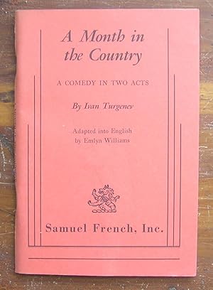 Seller image for A Month In the Country. A Comedy in Two Acts. for sale by Monkey House Books