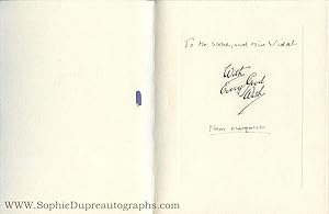 Charming early Christmas card, to Mr Stone (Dean at Windsor) and Miss Vidal, signed by the Prince...