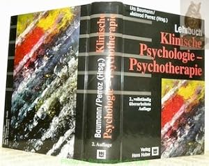 Bild des Verkufers fr Lehrbuch Klinische Psychologie-Psychotherapie.2., vollstndig berarbeitete Auflage. zum Verkauf von Bouquinerie du Varis