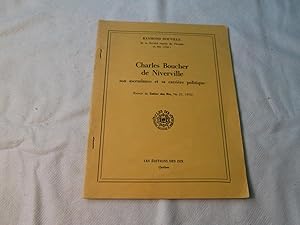 Charles Boucher de Niverville. Son Ascendance et sa Carrière Politique.