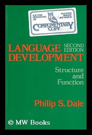 Seller image for Language Development - Structure and Function for sale by MW Books