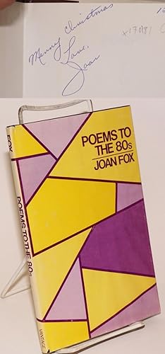 Seller image for Poems to the 80s for sale by Bolerium Books Inc.
