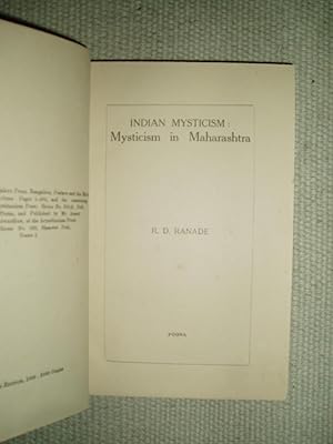 Indian Mysticism : Mysticism in Maharashtra