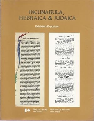 Bild des Verkufers fr INCUNABULA, HEBRAICA AND JUDAICA zum Verkauf von Dan Wyman Books, LLC