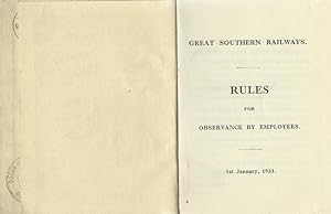 Image du vendeur pour Rules for Observance by Employees. mis en vente par Saintfield Antiques & Fine Books