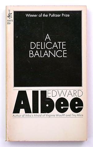 Imagen del vendedor de A Delicate Balance a la venta por Black Falcon Books