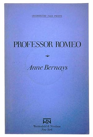 Image du vendeur pour Professor Romeo mis en vente par Black Falcon Books