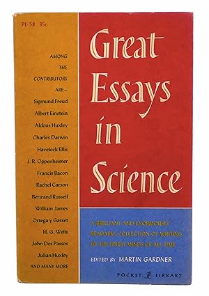 Seller image for Great Essays in Science for sale by Black Falcon Books