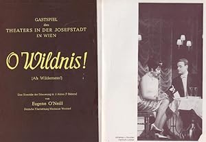 Bild des Verkufers fr O Wildnis" ; "Leocadia". Programmhefte ohne Jahr [ ca 1963] Konvolut aus 2 Heften. zum Verkauf von Antiquariat Carl Wegner