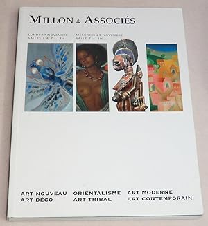 Seller image for MILLON & ASSOCIES - Exposition novembre 2006 : Art nouveau, Art dco, Annes 50, Orientalisme, Art tribal, Art moderne, Art contemporain for sale by LE BOUQUINISTE