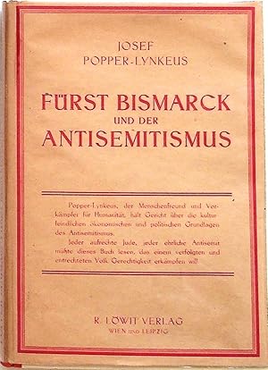 Furst Bismarck und der Antisemitismus