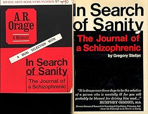 Imagen del vendedor de In Search of Sanity : The Journal of a Schizophrenic. a la venta por Joseph Valles - Books