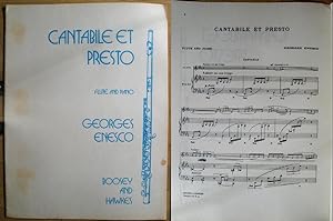 Immagine del venditore per Cantabile et Presto: Flute and Piano venduto da Veery Books