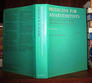 Seller image for MEDICINE FOR ANAESTHETISTS for sale by Rare Book Cellar