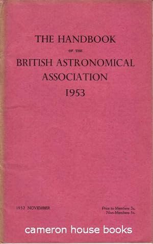 The Handbook of the British Astronomical Association 1953