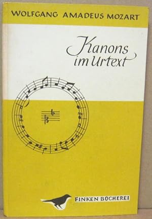Seller image for Mozart-Kanons im Urtext. for sale by Nicoline Thieme