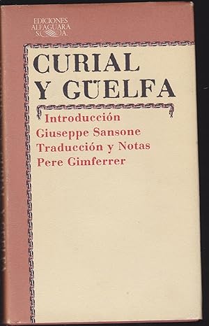 CURIAL Y GÜELFA Novela de caballería ( Colecc Clásicos Alfaguara)