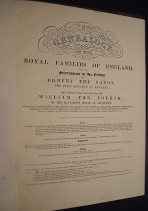 The Genealogy of the Royal Families of England, Showing the Succession to the Crown from Egbert t...