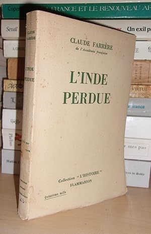 Immagine del venditore per L'INDE PERDUE venduto da Planet's books