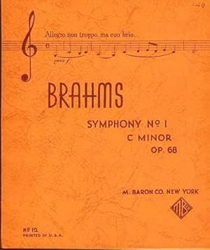 Seller image for SYMPHONY NO. 1, C MINOR, OP. 68 for sale by OLD WORKING BOOKS & Bindery (Est. 1994)