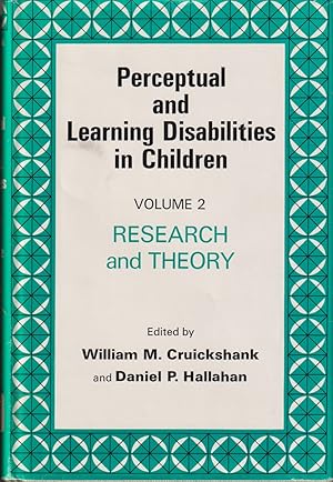 Bild des Verkufers fr Perceptual And Learning Disabilities In Children, Volume 2 zum Verkauf von Jonathan Grobe Books