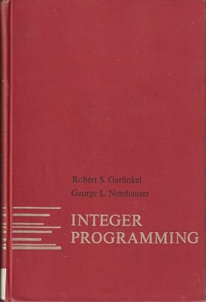 Imagen del vendedor de Integer Programming a la venta por Jonathan Grobe Books