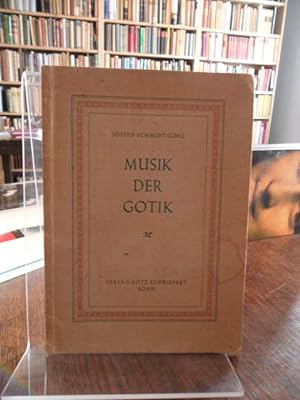Bild des Verkufers fr Musik der Gotik. zum Verkauf von Antiquariat Floeder