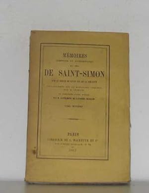 Image du vendeur pour Mmoires complets et authentiques du duc de saint-simon tome VII mis en vente par crealivres