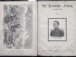 Der Preußische Feldzug im Jahre 1866. 8 Hefte mit teils ganzseitigen Illustrationen.