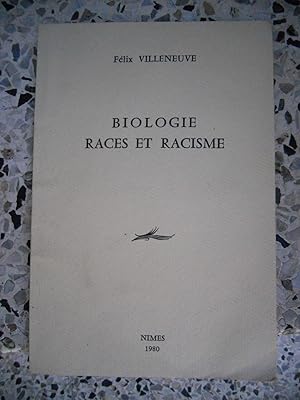 Imagen del vendedor de Biologie, races et racisme a la venta por Frederic Delbos