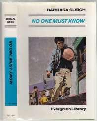Seller image for No One Must Know for sale by HORSE BOOKS PLUS LLC