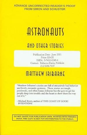 Immagine del venditore per Astronauts: And Other Stories venduto da Bookmarc's