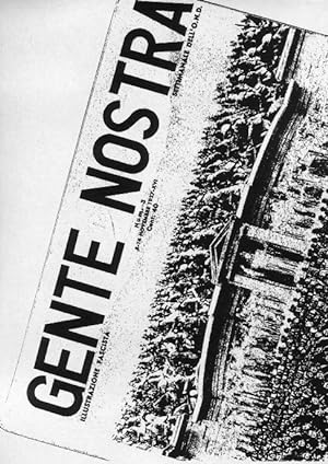 GENTE NOSTRA - ILLUSTRAZIONE FASCISTA - 1937 - num. 3 del 8-14 novembre), Roma, Tumminelli & C., ...